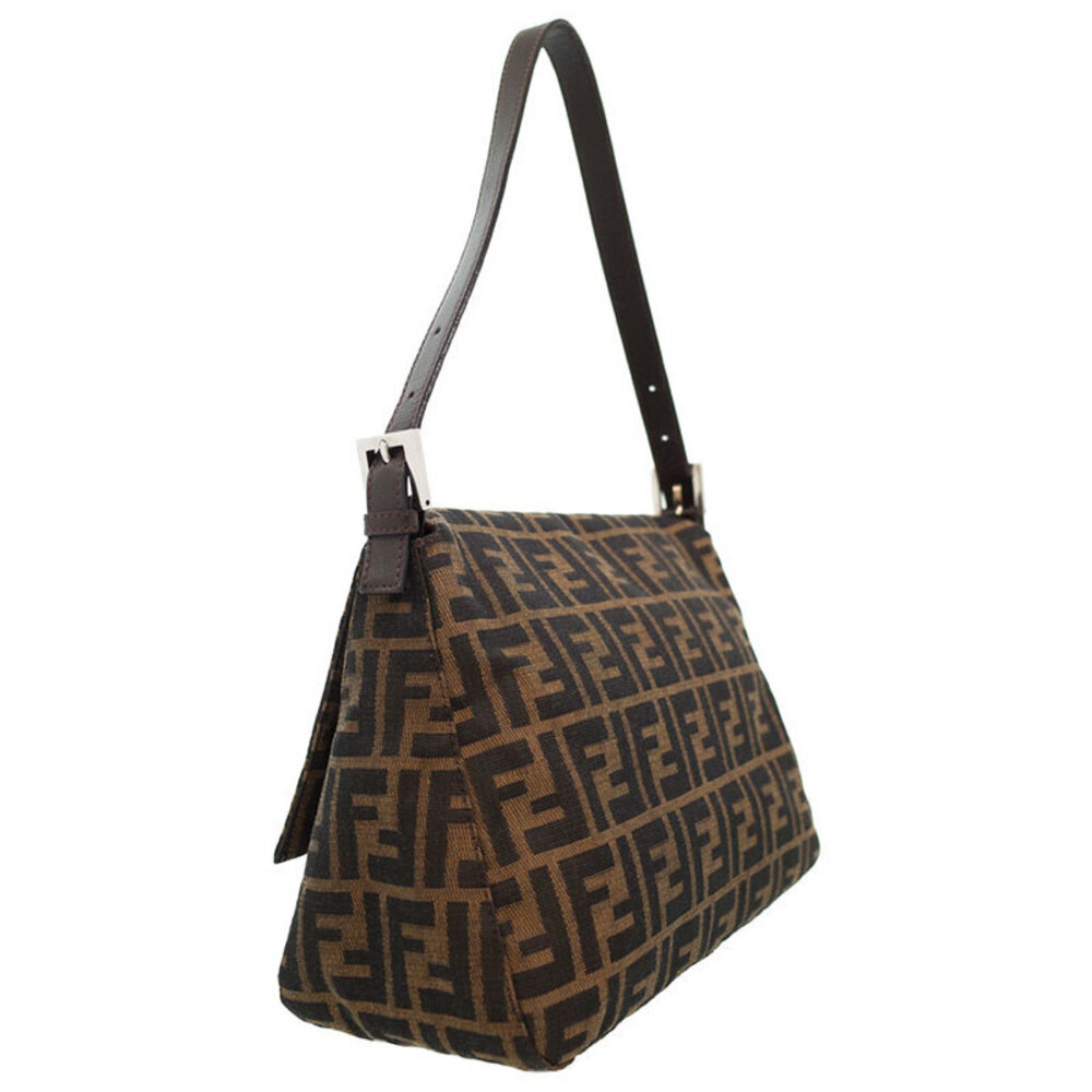 Fendi Zucca Shoulder Bag Mamma Bucket Semi